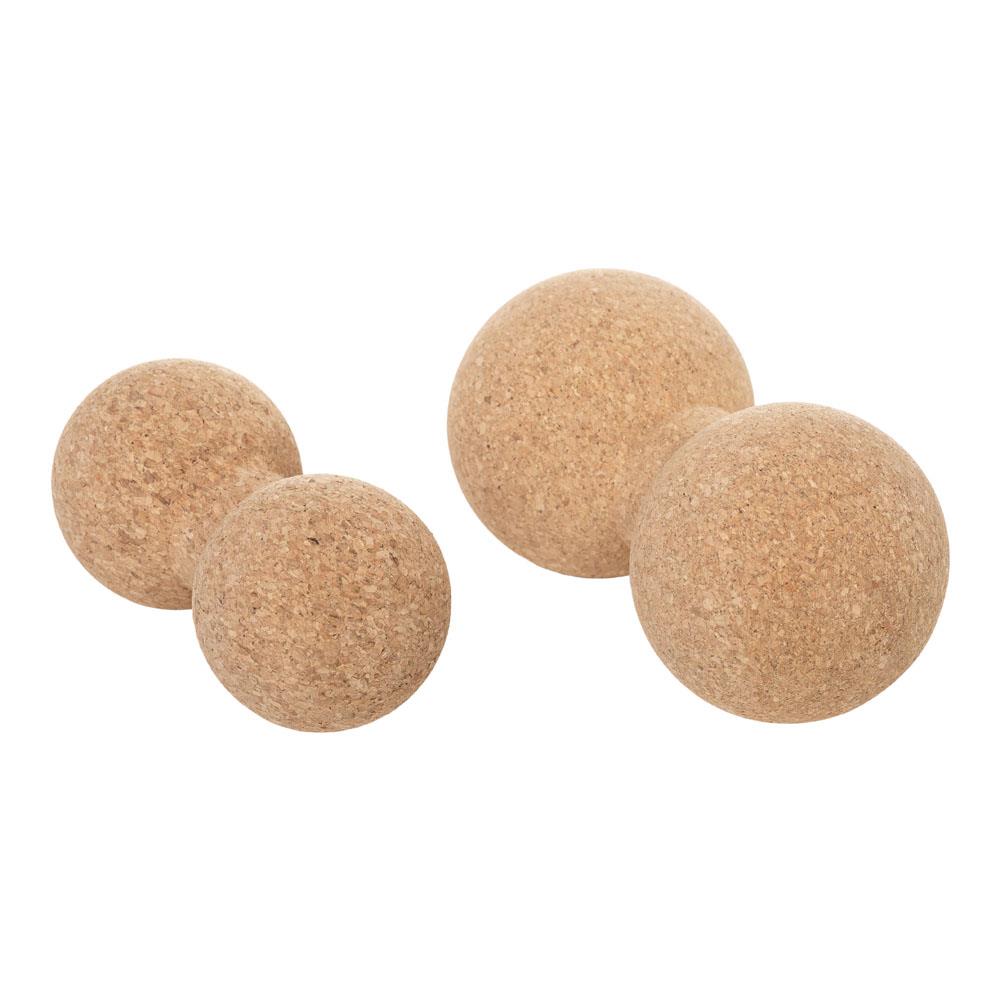 Massage-Peanut aus Kork, 20x10cm, ´Made in Europe´