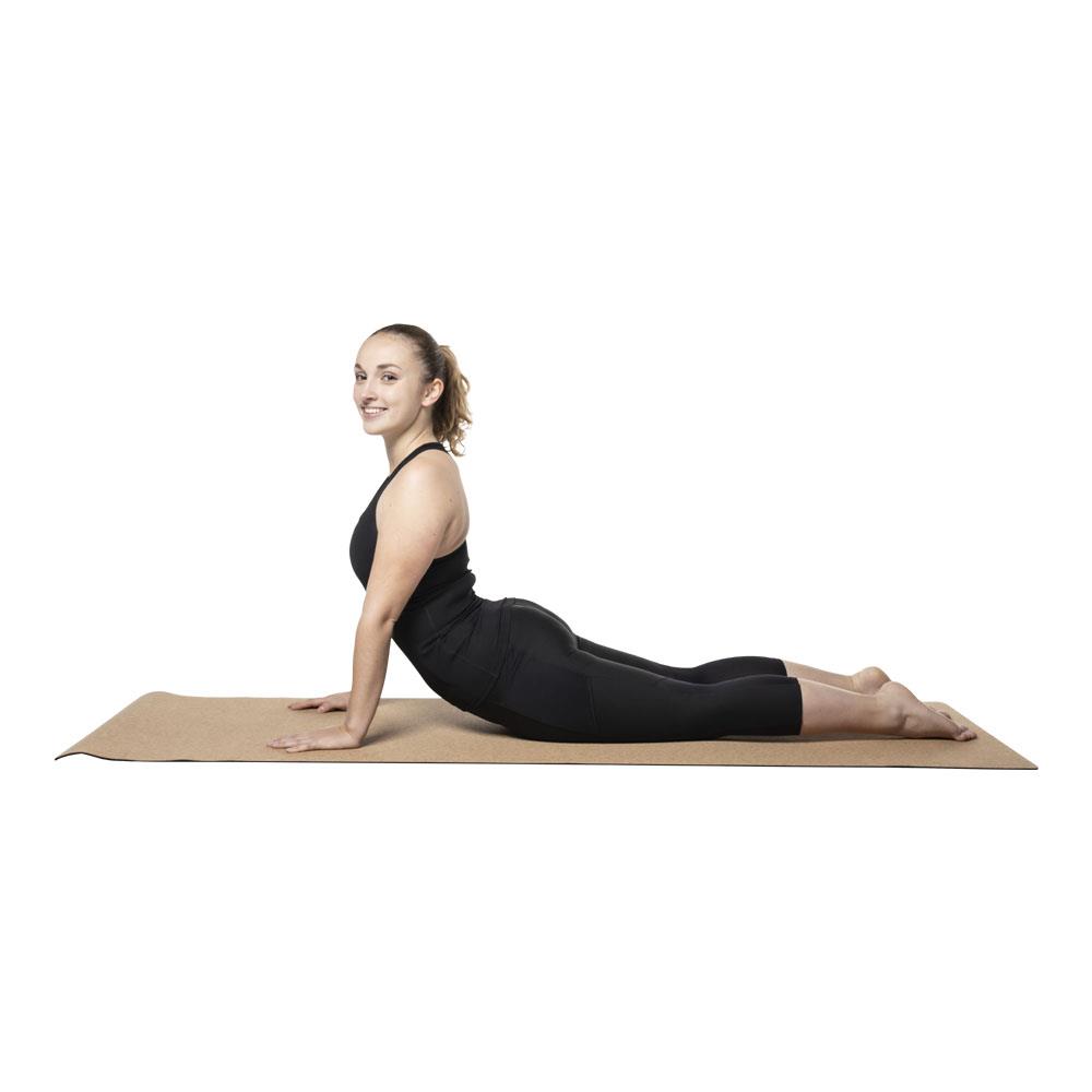 Yogamatte Kork natur + EPDM - ´Made in Europe´