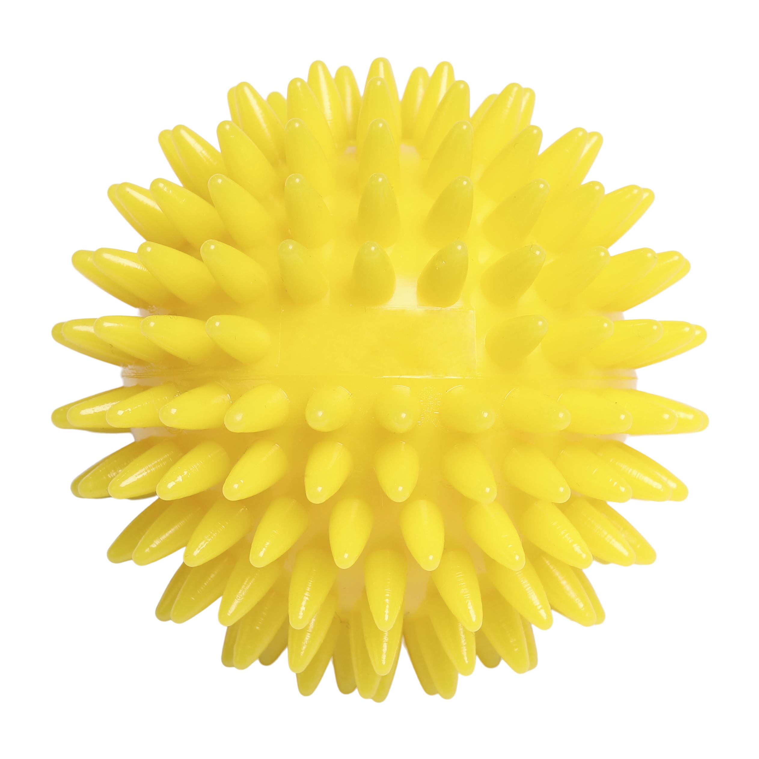 Massageball / Igelball mit rechteckiger Prägung, ´Made in Germany´