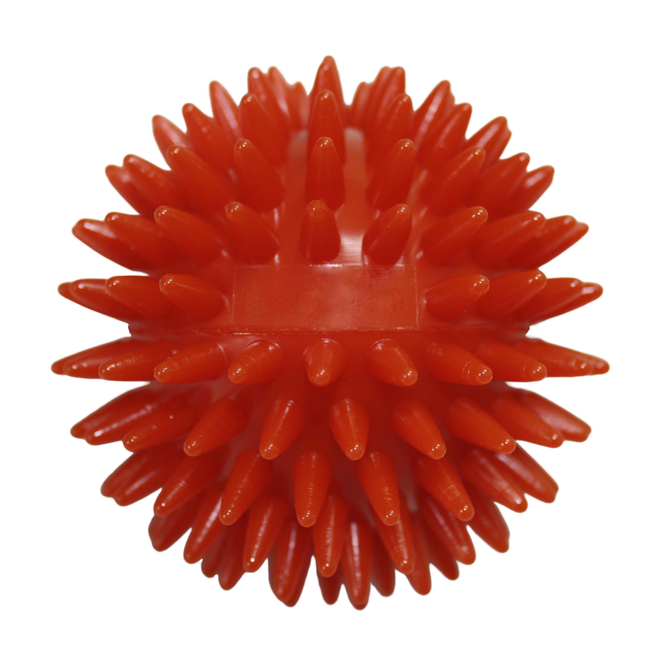 Massageball / Igelball mit rechteckiger Prägung, ´Made in Germany´
