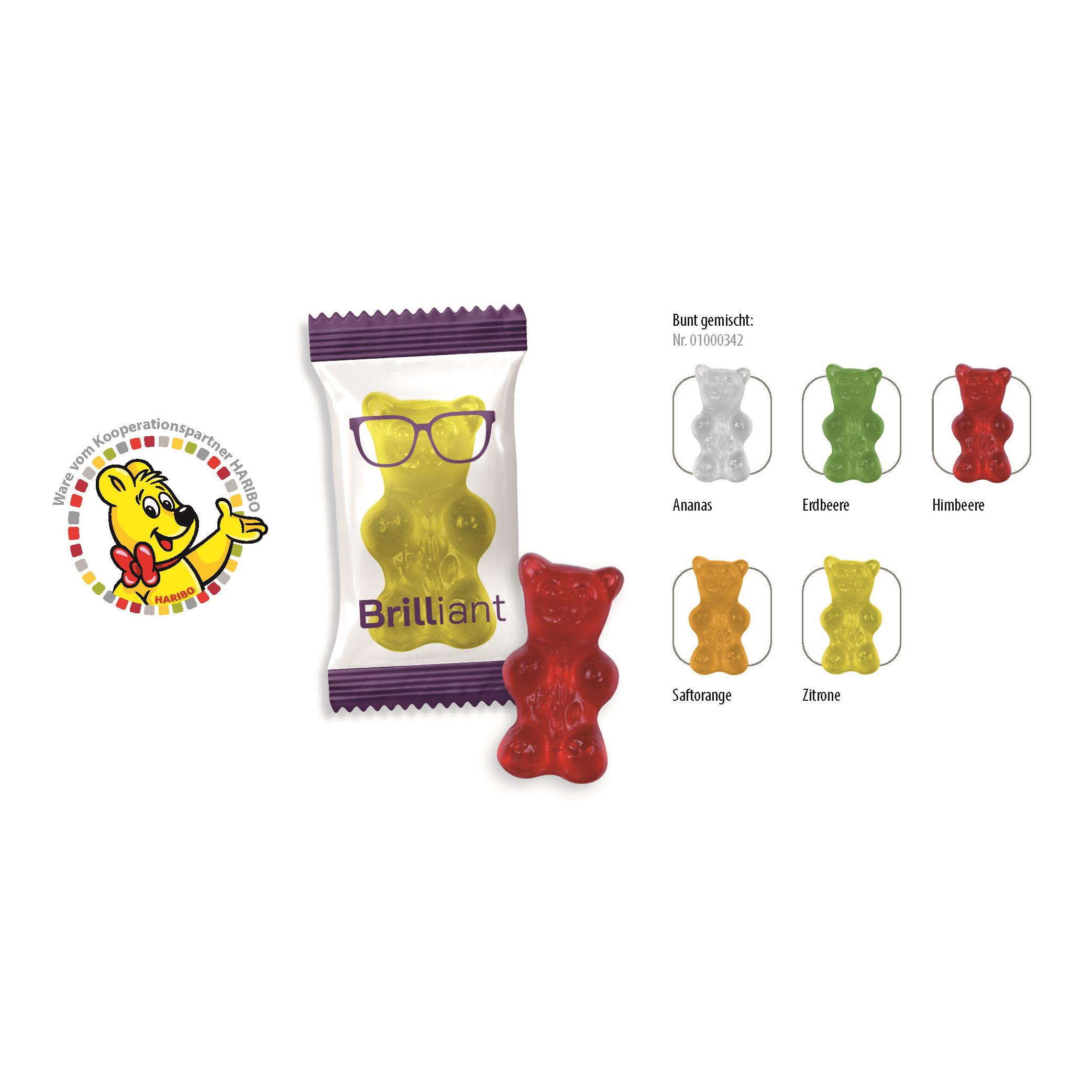 HARIBO Bärli Werbetüte,   1 Stück, Inhalt: HARIBO Bärli