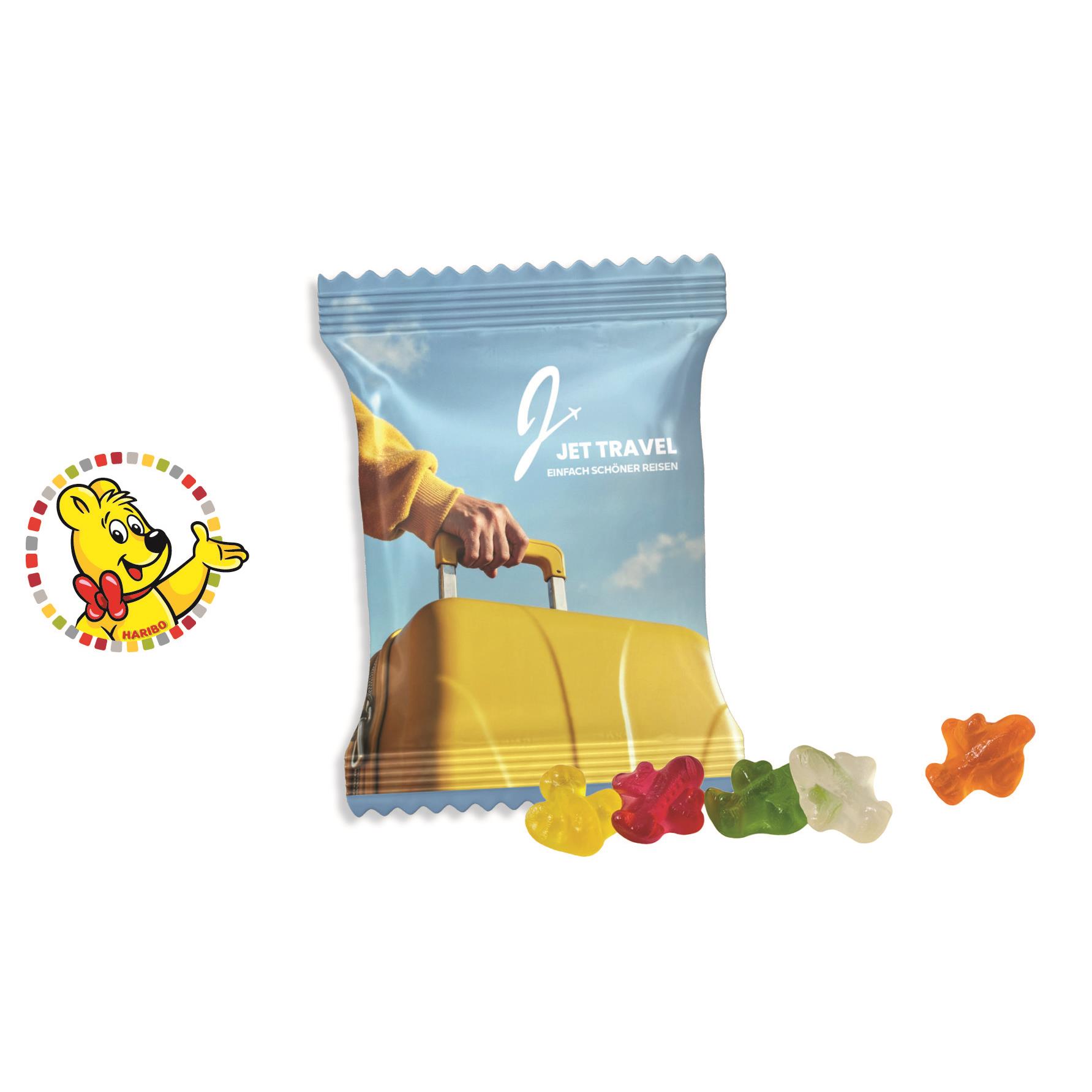 HARIBO Standardformen Werbetüte,   6,5 g, Inhalt: HARIBO Flugzeuge