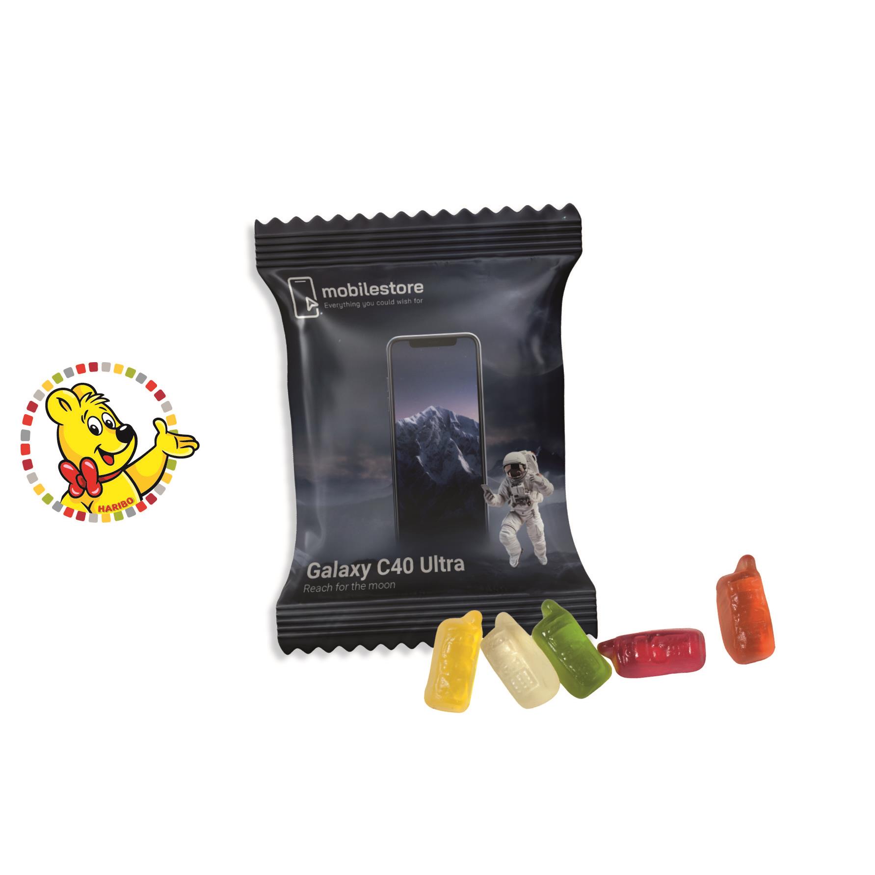 HARIBO Standardformen Werbetüte,   10 g, Inhalt: HARIBO Handys