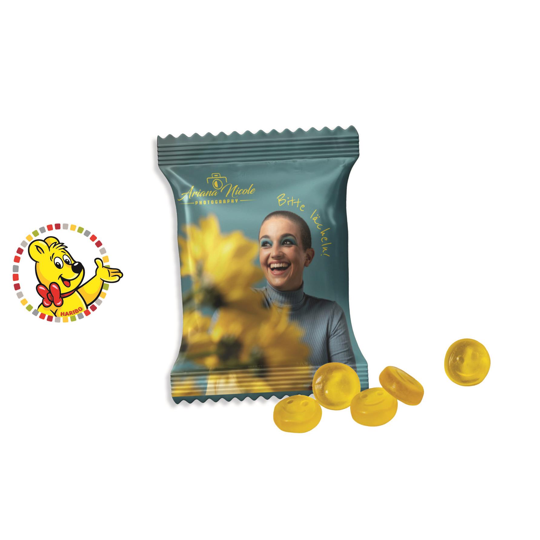 HARIBO Standardformen Werbetüte,   15 g, Inhalt: HARIBO Smileys
