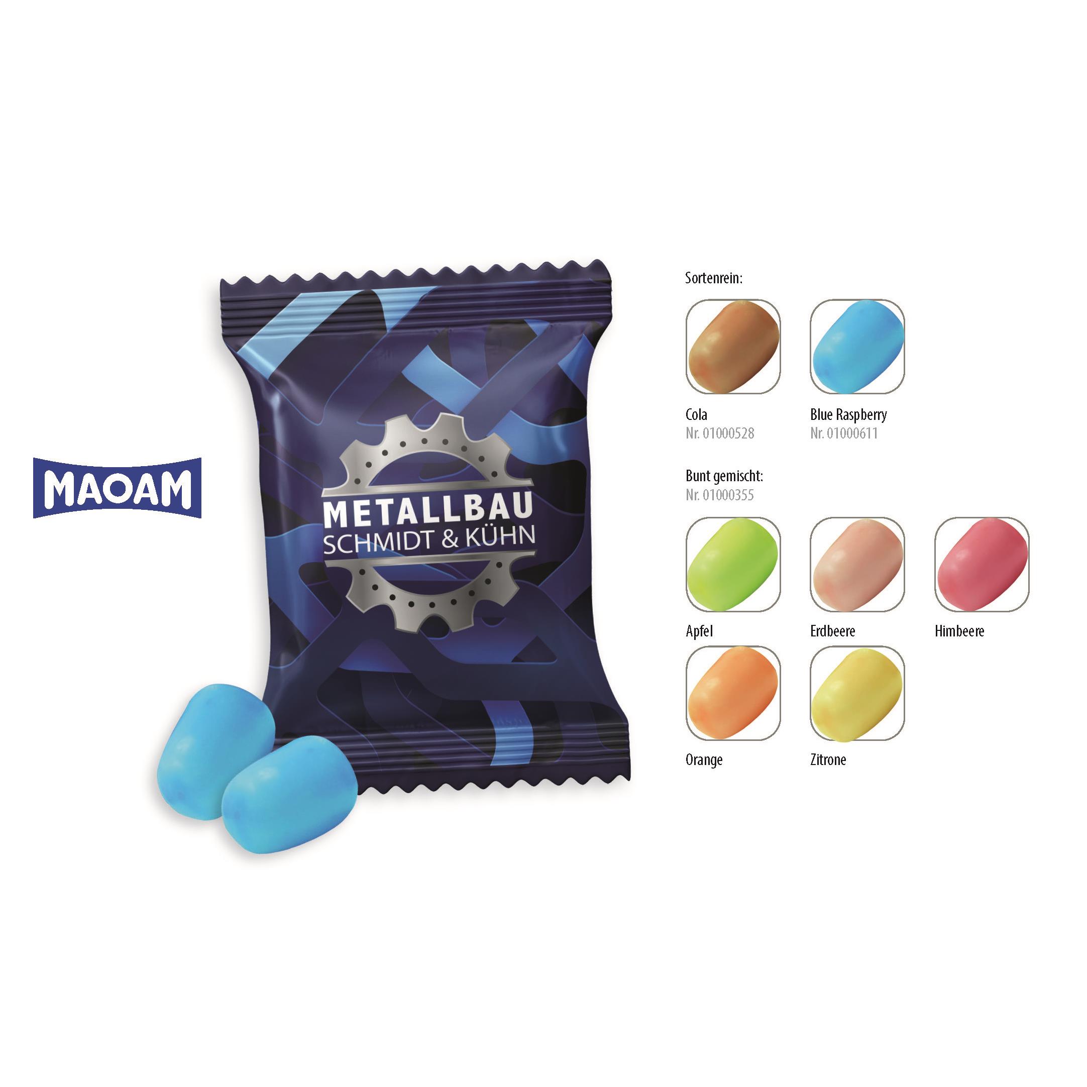 MAOAM Kracher Werbetüte,   2 Stück, Inhalt: MAOAM Kracher Blue
