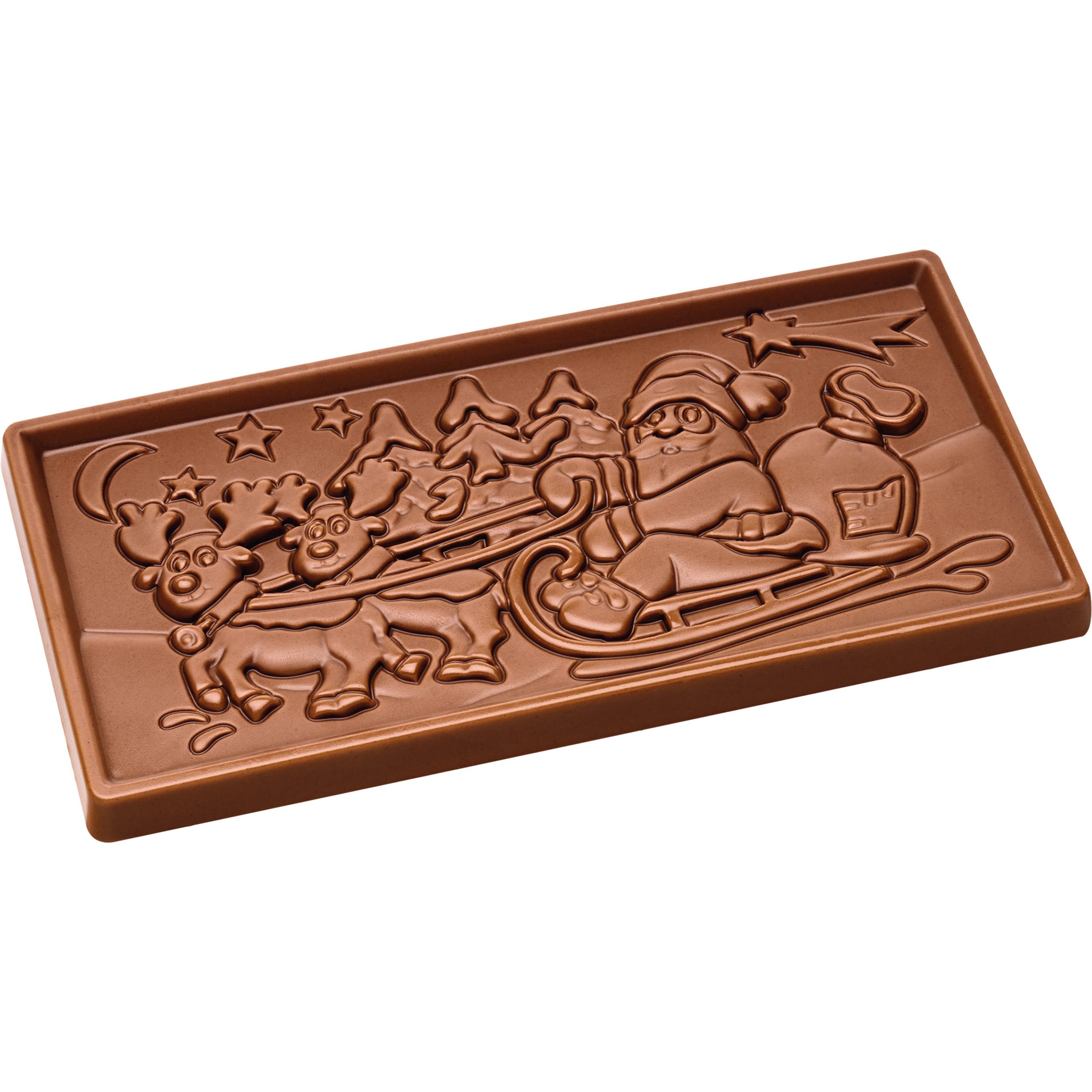 Schokolade 100 g Tafel im Flowpack,   1 Stück, Inhalt: Callebaut Vollmilch