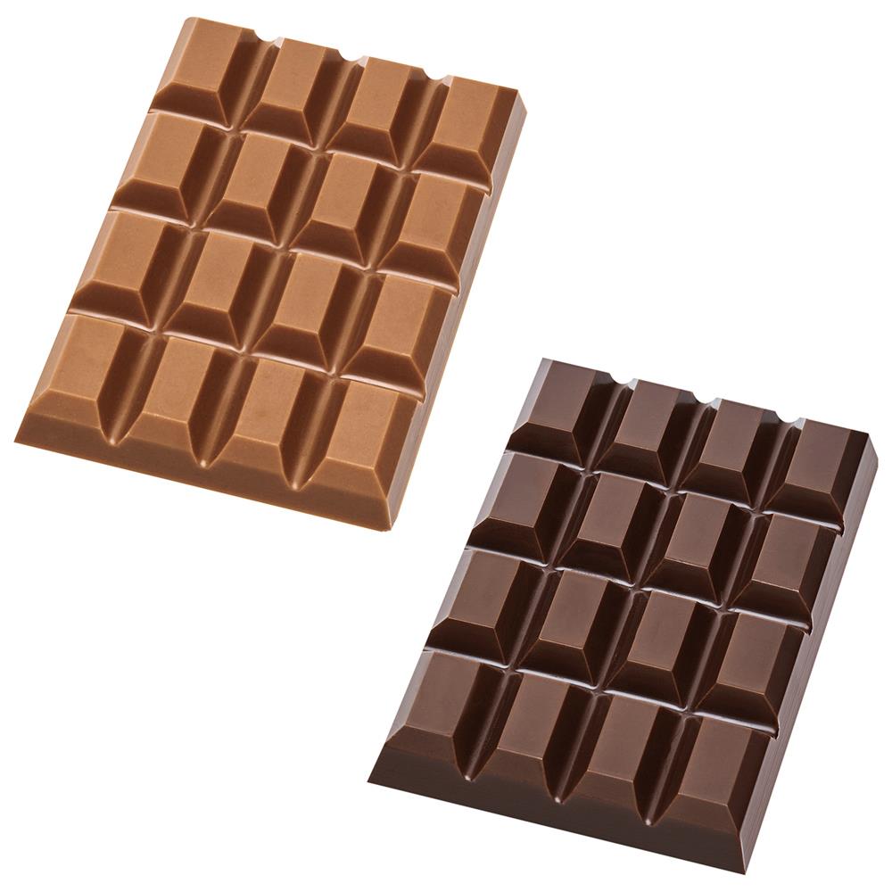 Schokolade 20 g Tafel,   1 Stück, Inhalt: Callebaut Vollmilch
