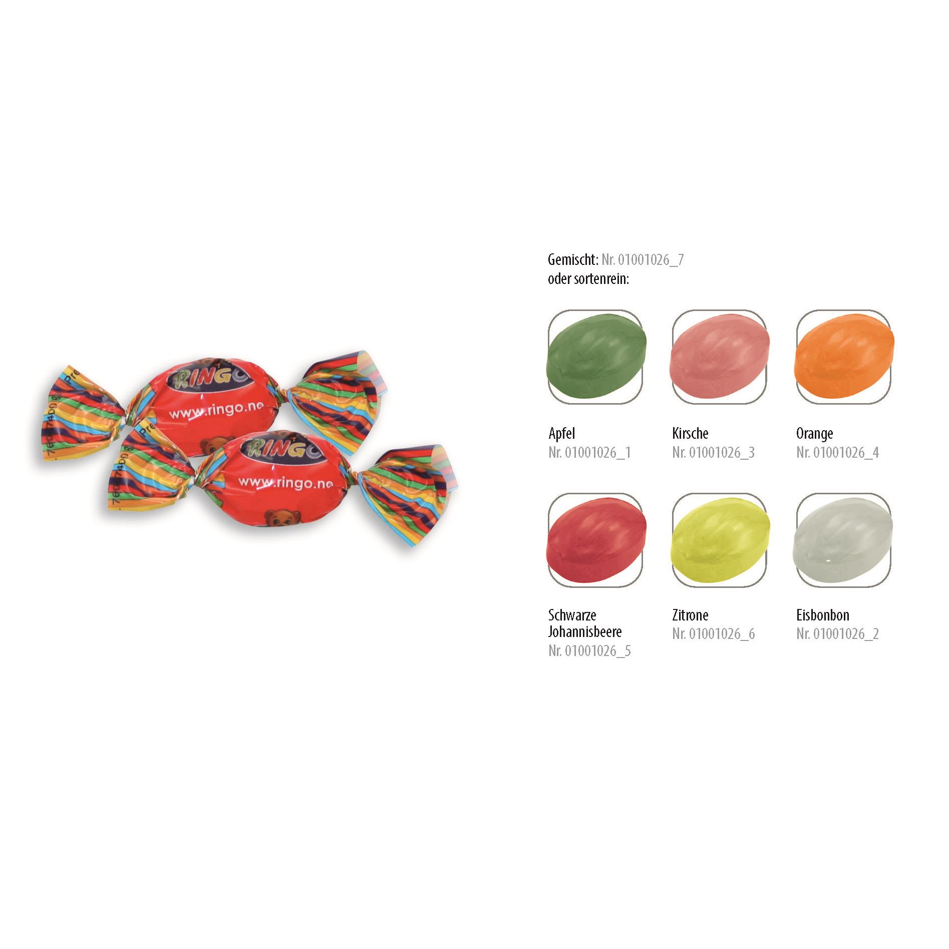 Bonbon Wickler,   1 Stück, Inhalt: Bonbon Apfel