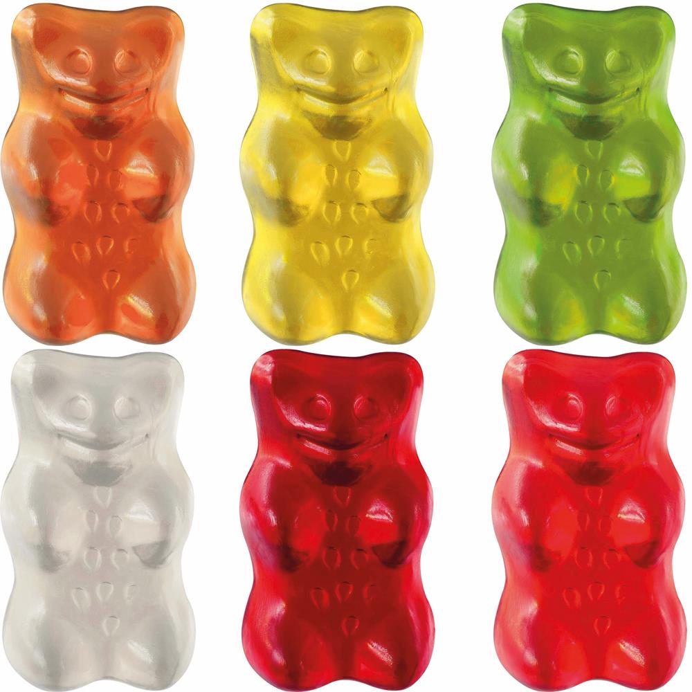 HARIBO Goldbären - Spezial Werbetüte,   10 g, Inhalt: HARIBO Goldbären - Spezial Orange