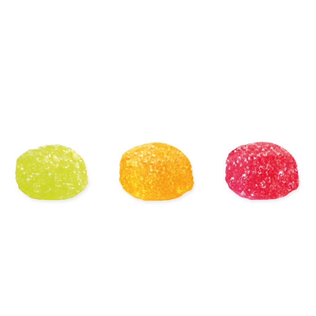 Saure Fruchtsaftberries vegan Werbetüte,   10 g, Inhalt: Saure Fruchtsaftberries