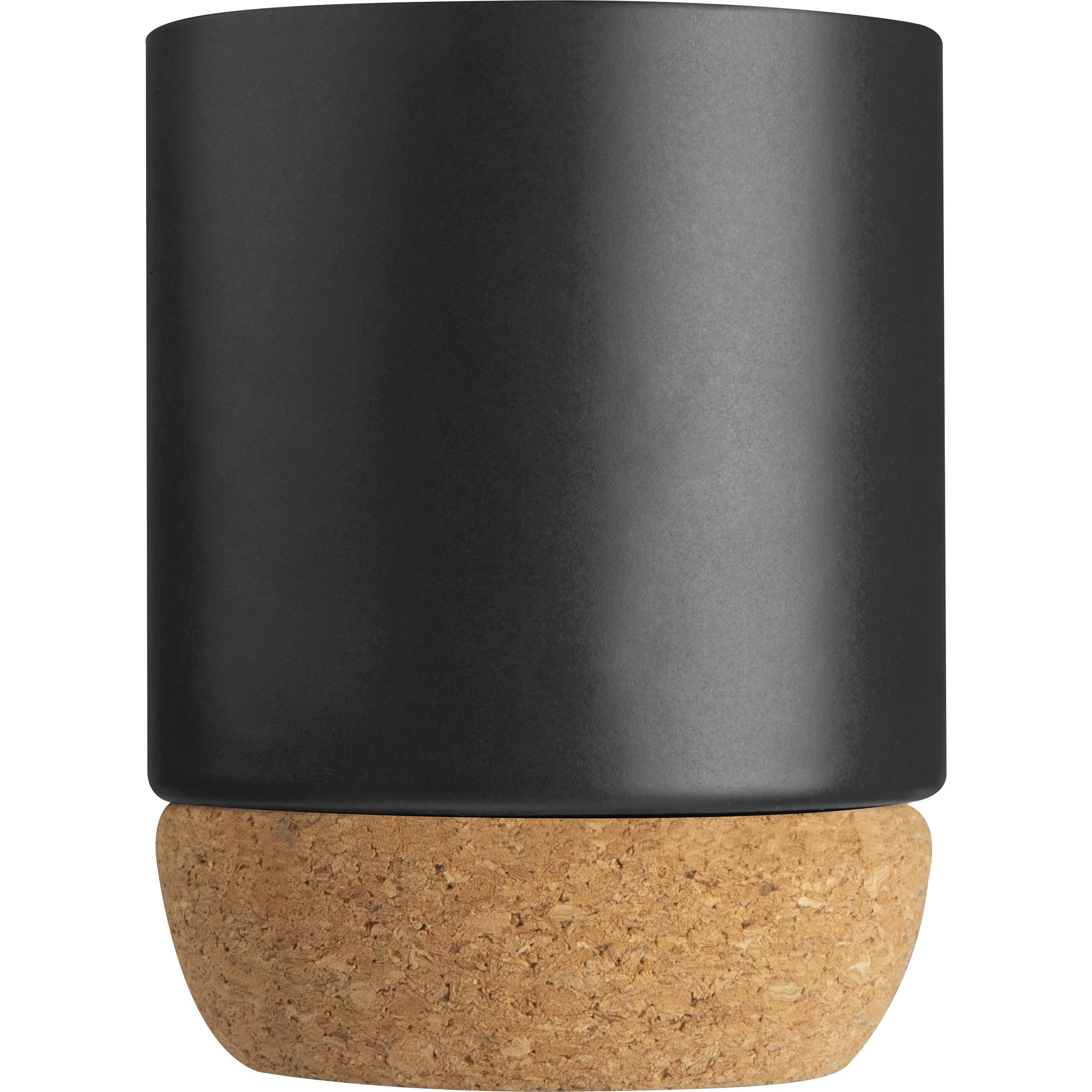 Keramiktasse mit Korkbasis Gistel