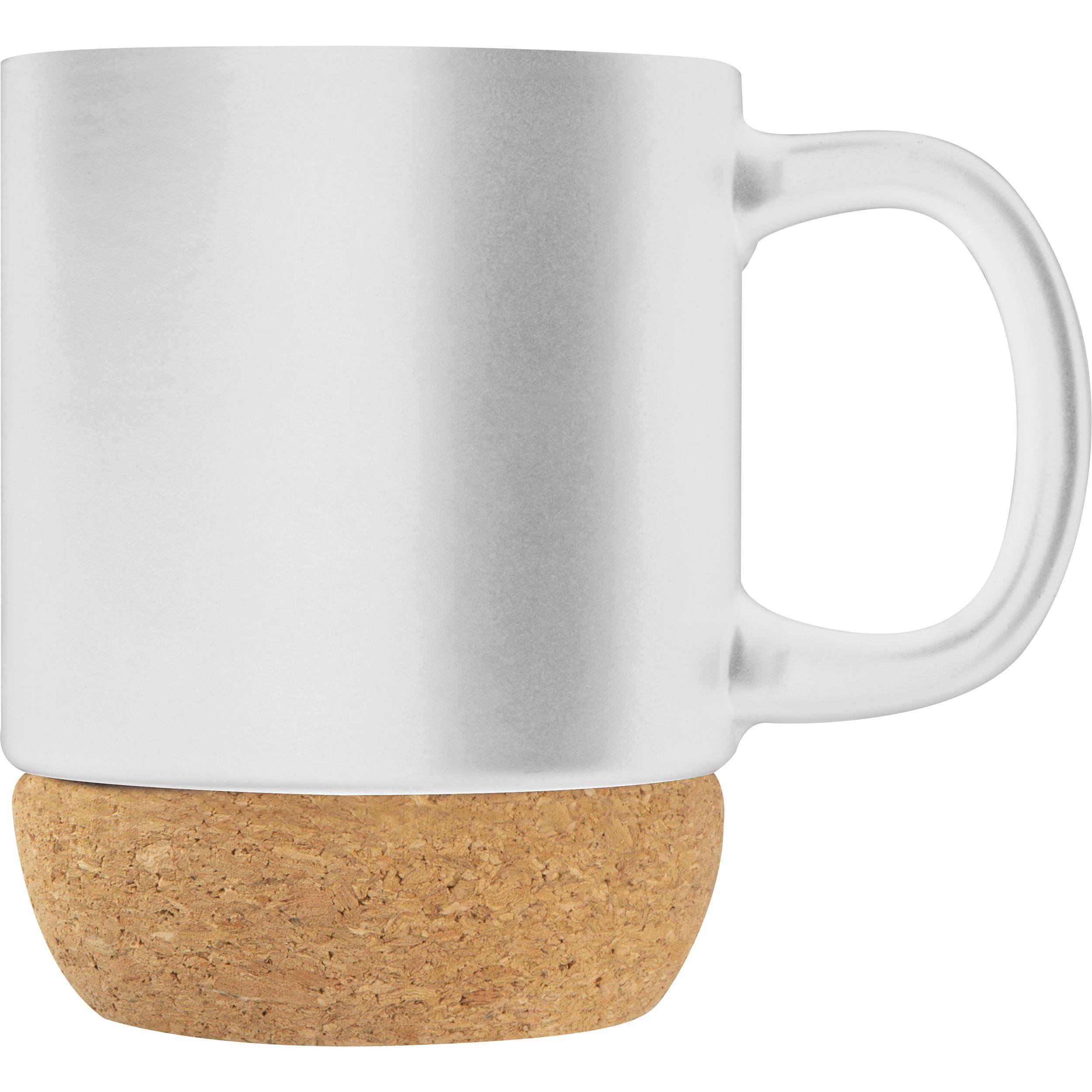 Keramiktasse mit Korkbasis Gistel