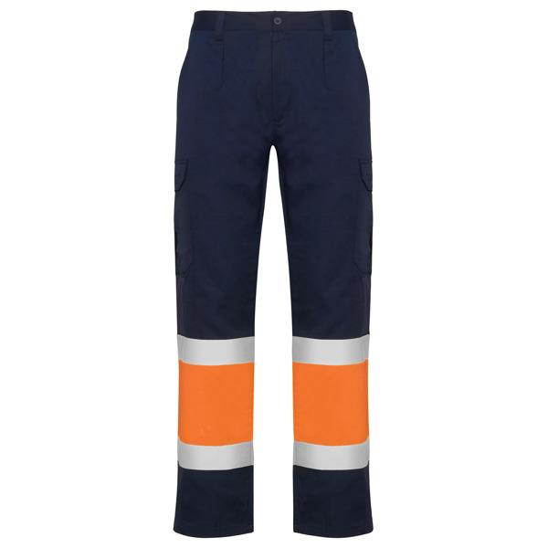 NAVY/FLUOR ORANGE
