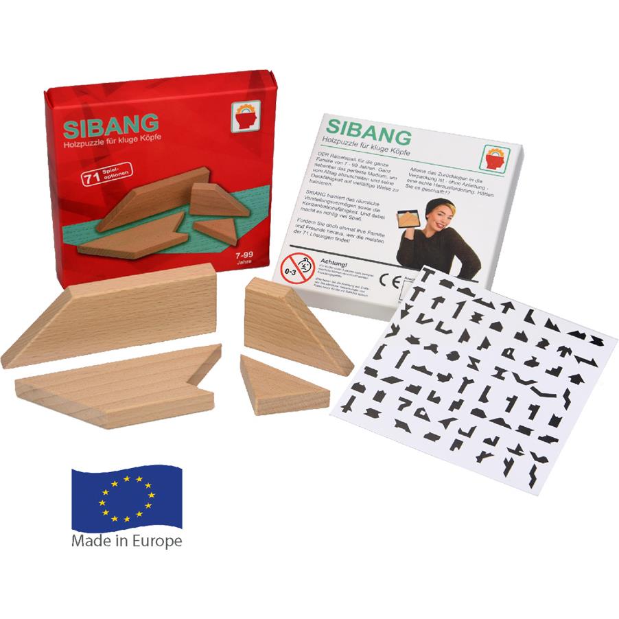 Holzpuzzle SIBANG