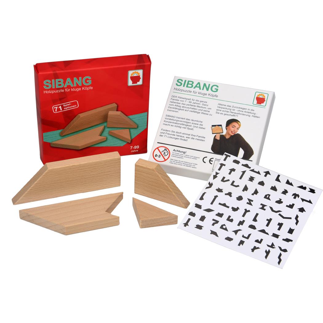 Holzpuzzle SIBANG