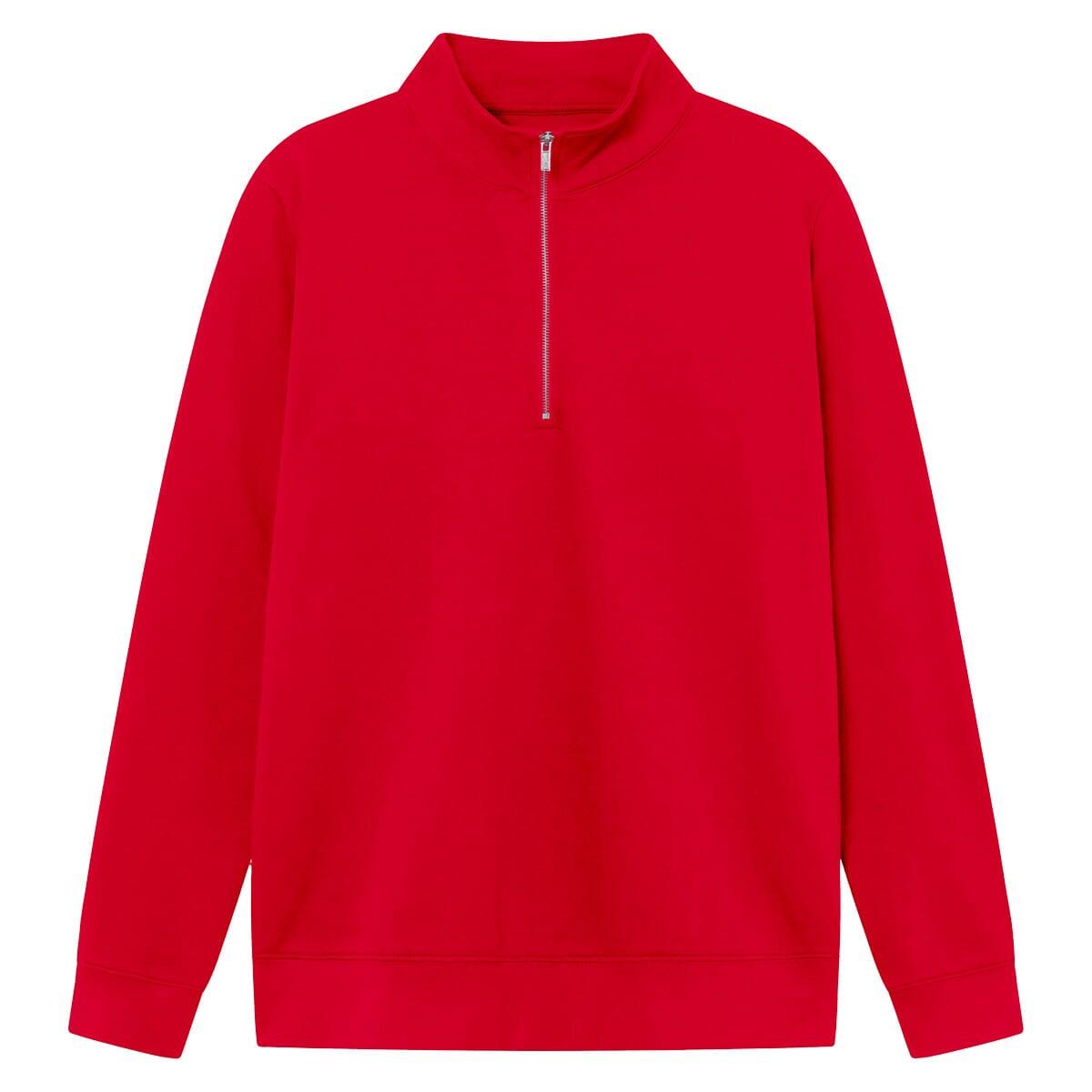 Brickstone Unisex Pullover mit halbem Reißverschluss, 280 gr/m²