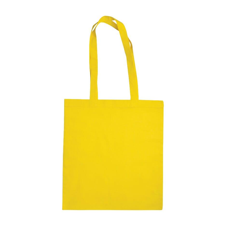 Baumwolltasche mit langen Henkeln, 140 gr/m²
