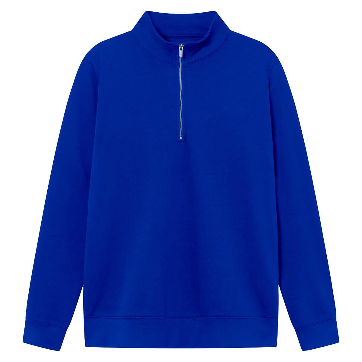 Brickstone Unisex Pullover mit halbem Reißverschluss, 280 gr/m²