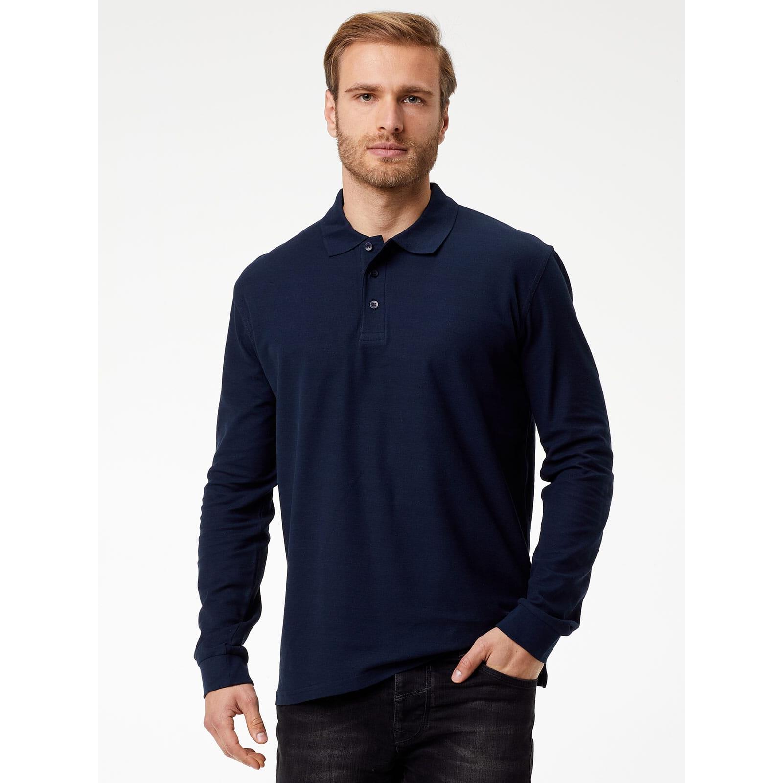 BS Evolution Langarm Polo, 180 gr/m²