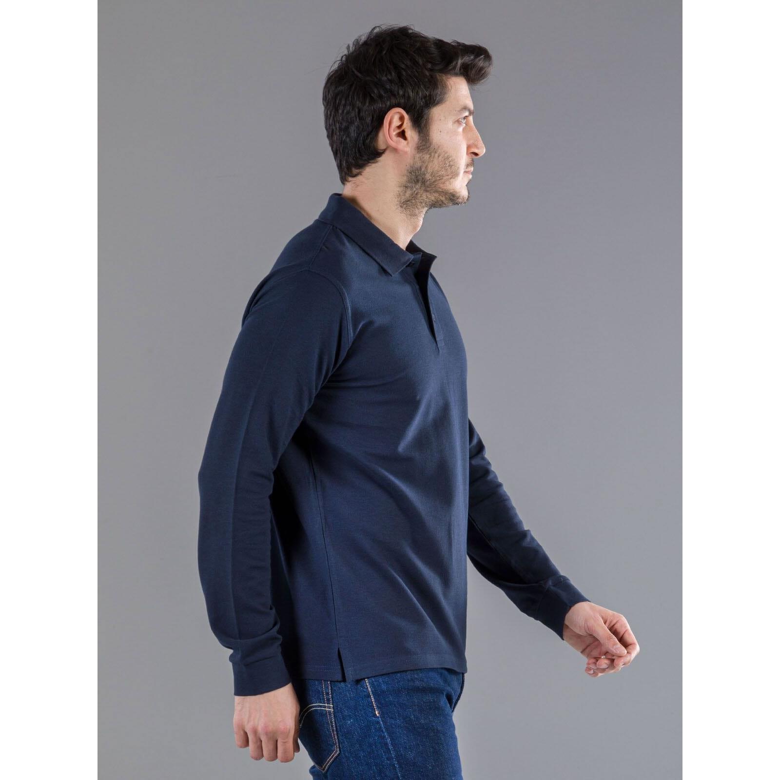 BS Evolution Langarm Polo, 180 gr/m²