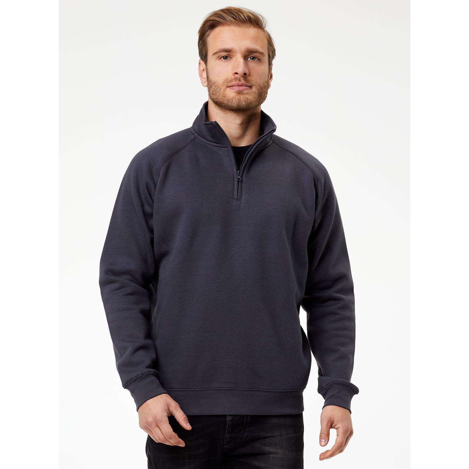 BS Sirio Pullover mit halbem Reißverschluss, 280 gr/m²