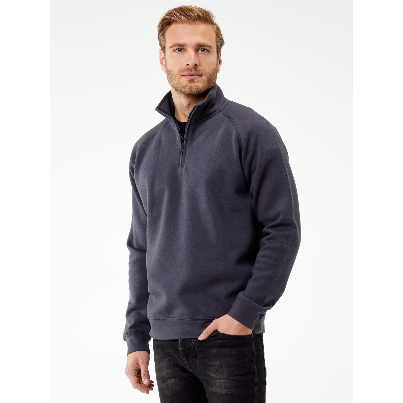 BS Sirio Pullover mit halbem Reißverschluss, 280 gr/m²