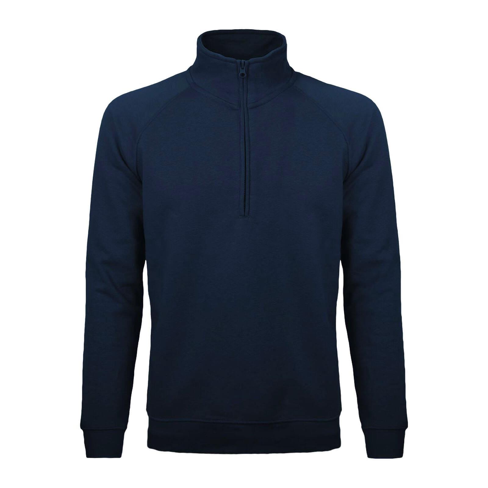 BS Sirio Pullover mit halbem Reißverschluss, 280 gr/m²