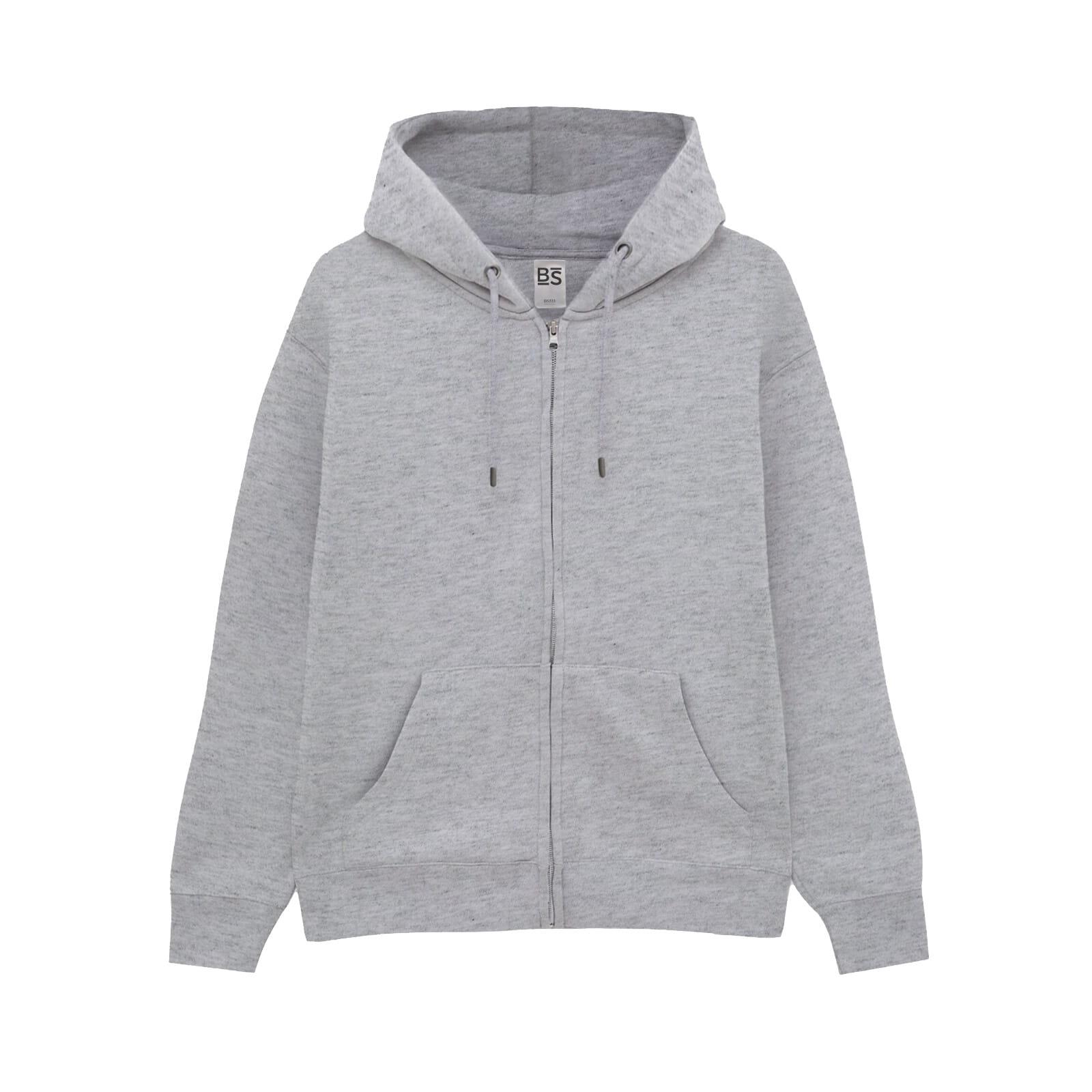 BS Vega Hoodie mit durchgehendem Reißverschluss, 280 gr/m²