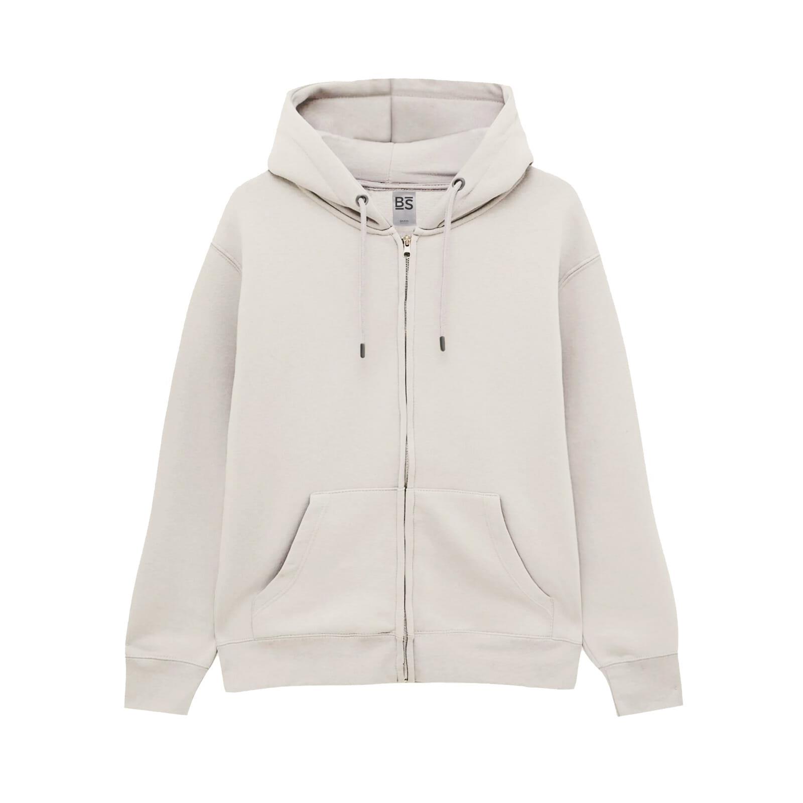 BS Vega Hoodie mit durchgehendem Reißverschluss, 280 gr/m²