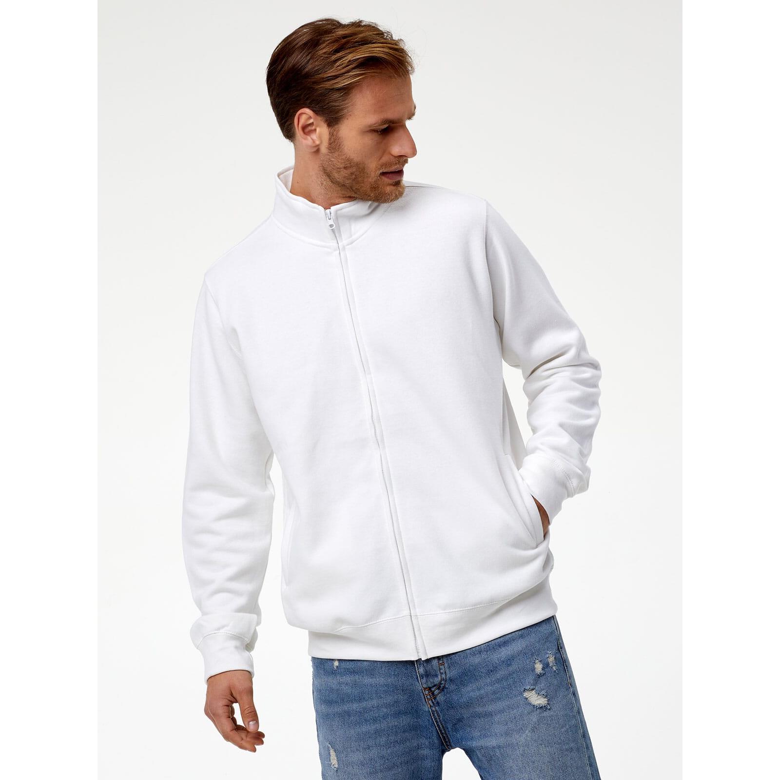 BS Harlem Pullover mit durchgehendem Reißverschluss, 280 gr/m²