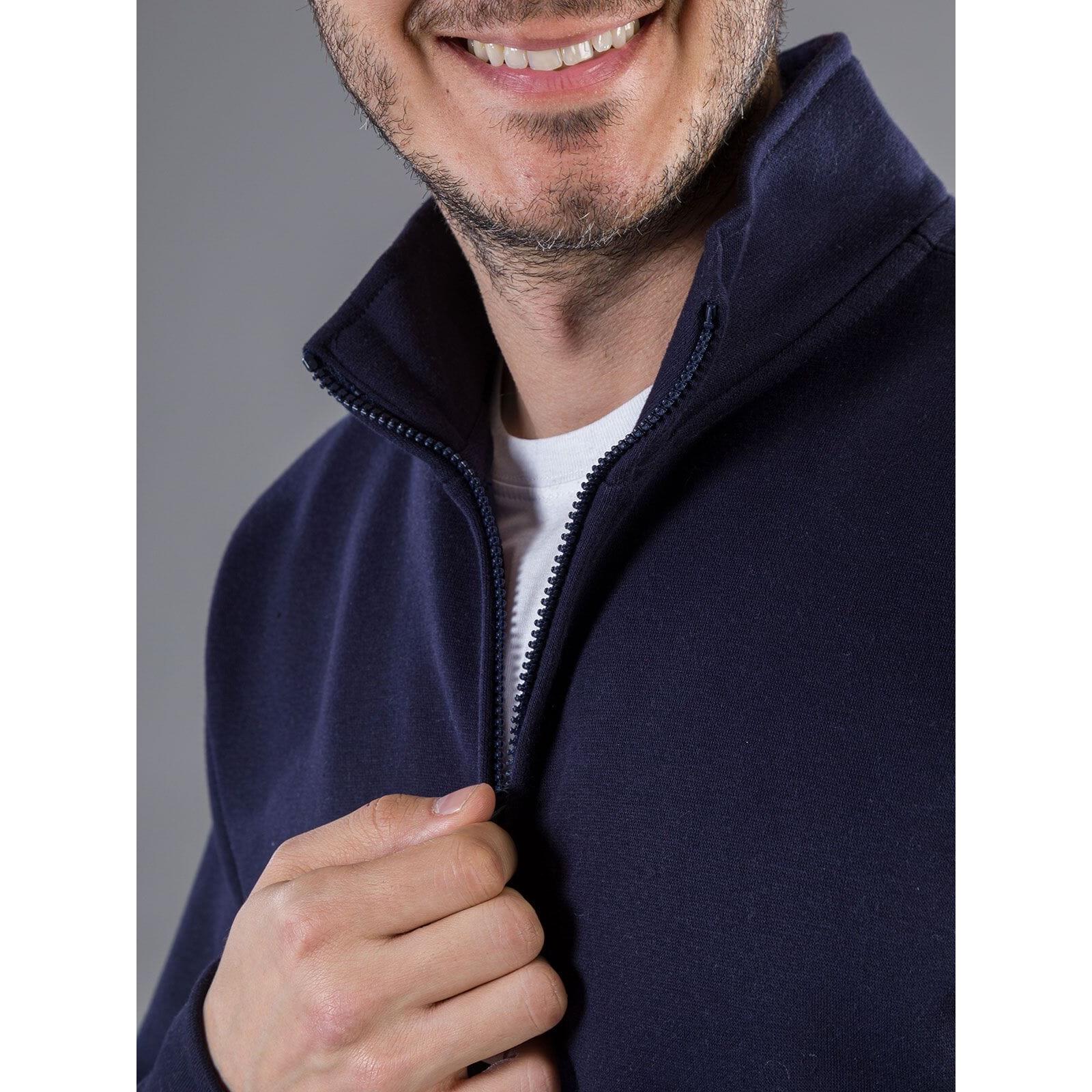 BS Harlem Pullover mit durchgehendem Reißverschluss, 280 gr/m²