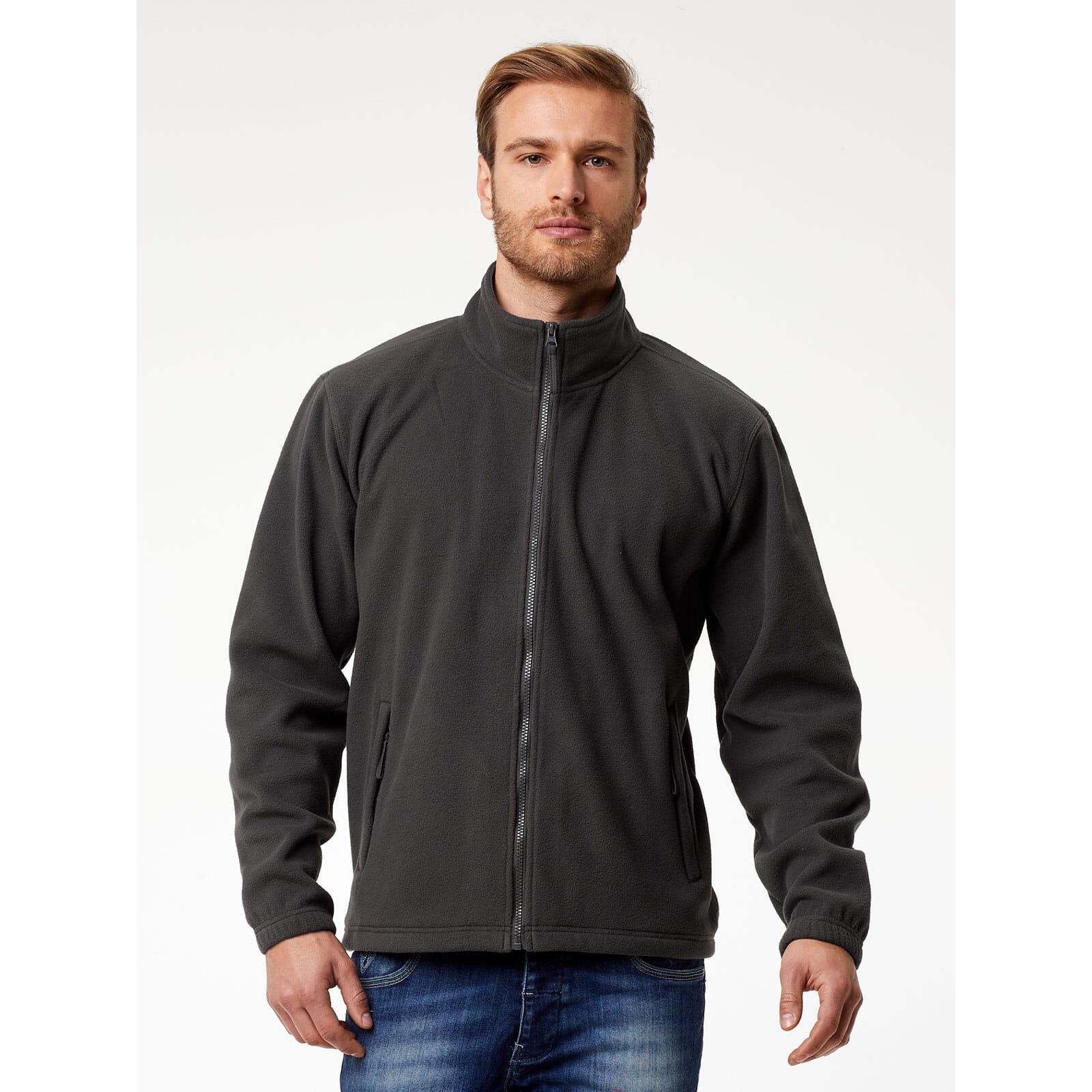 BS Peak Fleecejacke mit durchgehendem Reißverschluss, 290 gr/m²