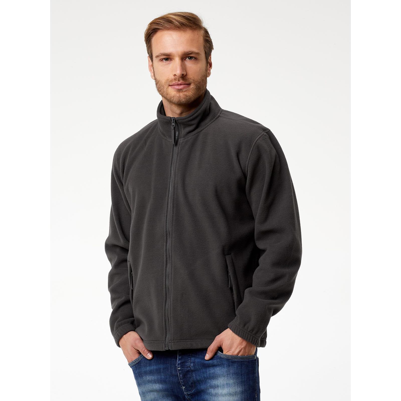 BS Peak Fleecejacke mit durchgehendem Reißverschluss, 290 gr/m²