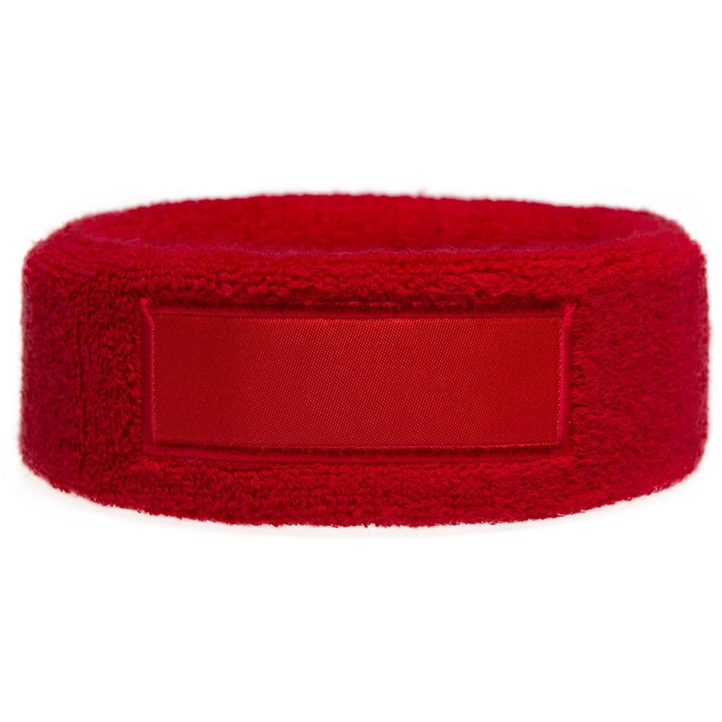 Frottier Stirnband mit Label