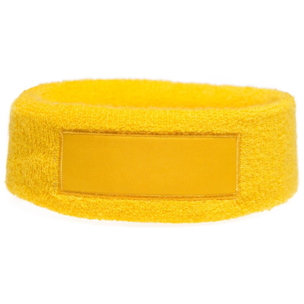 Frottier Stirnband mit Label