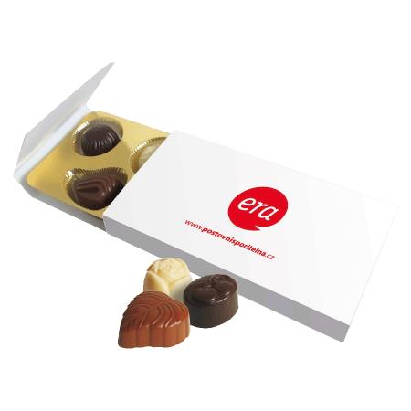 4 Belgische Schokoladenbonbons von feinster Barry Callebaut Schokolade