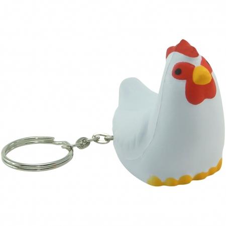 Anti-Stress Huhn Schlüsselanhänger