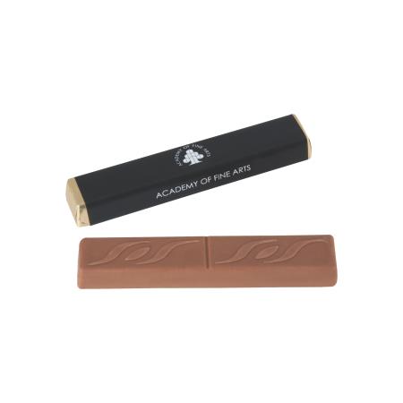 Schokoladenstick ca. 18 gr. mit Karamell-Füllung `Erdnüße` bis 4-c-Druck