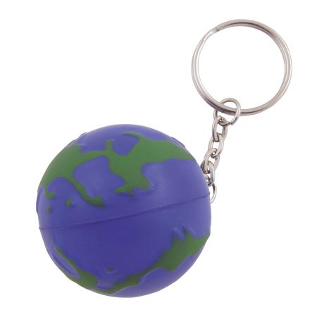 Anti-Stress Globus Schlüsselanhänger