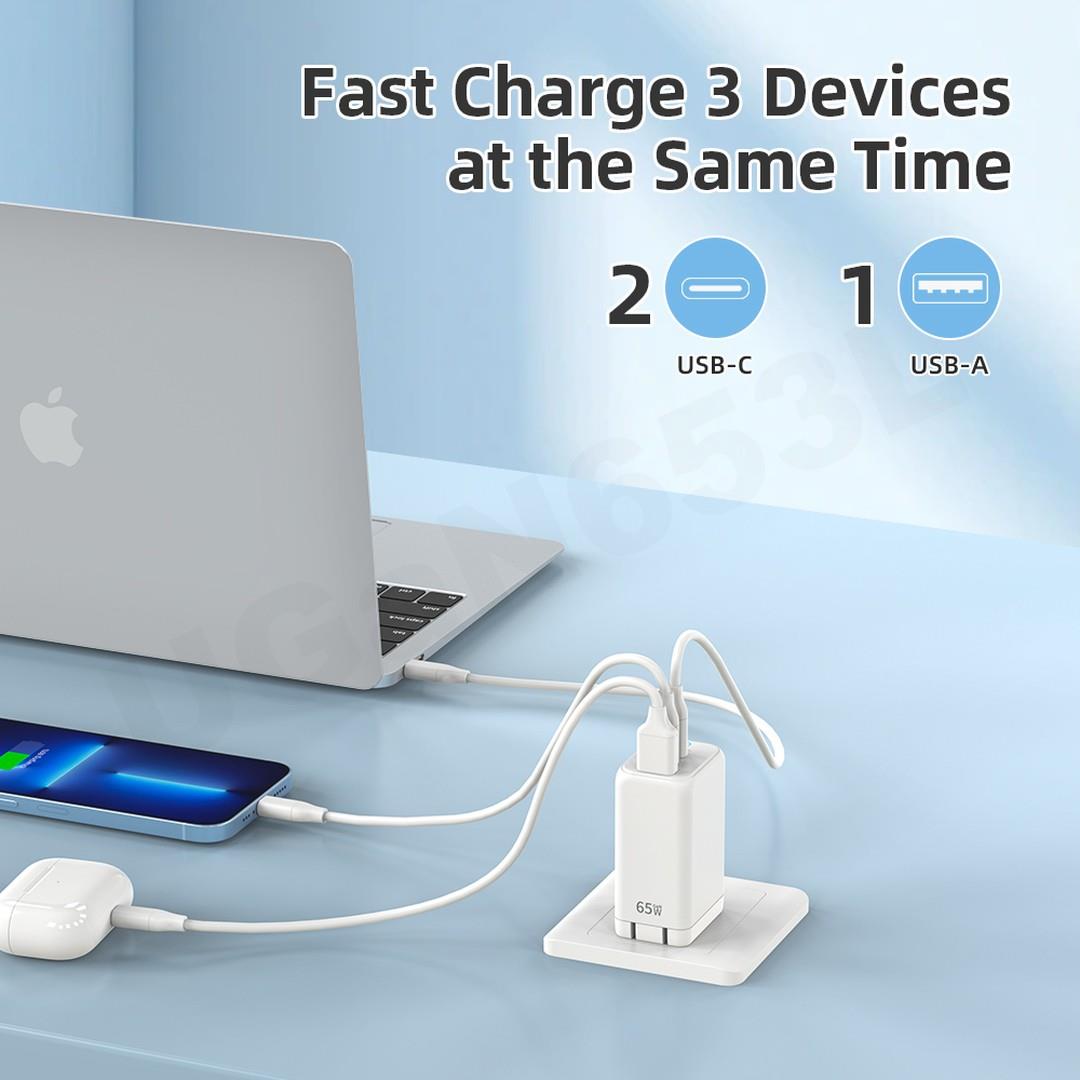 PD Fastcharge Adapter GAN 65 Watt