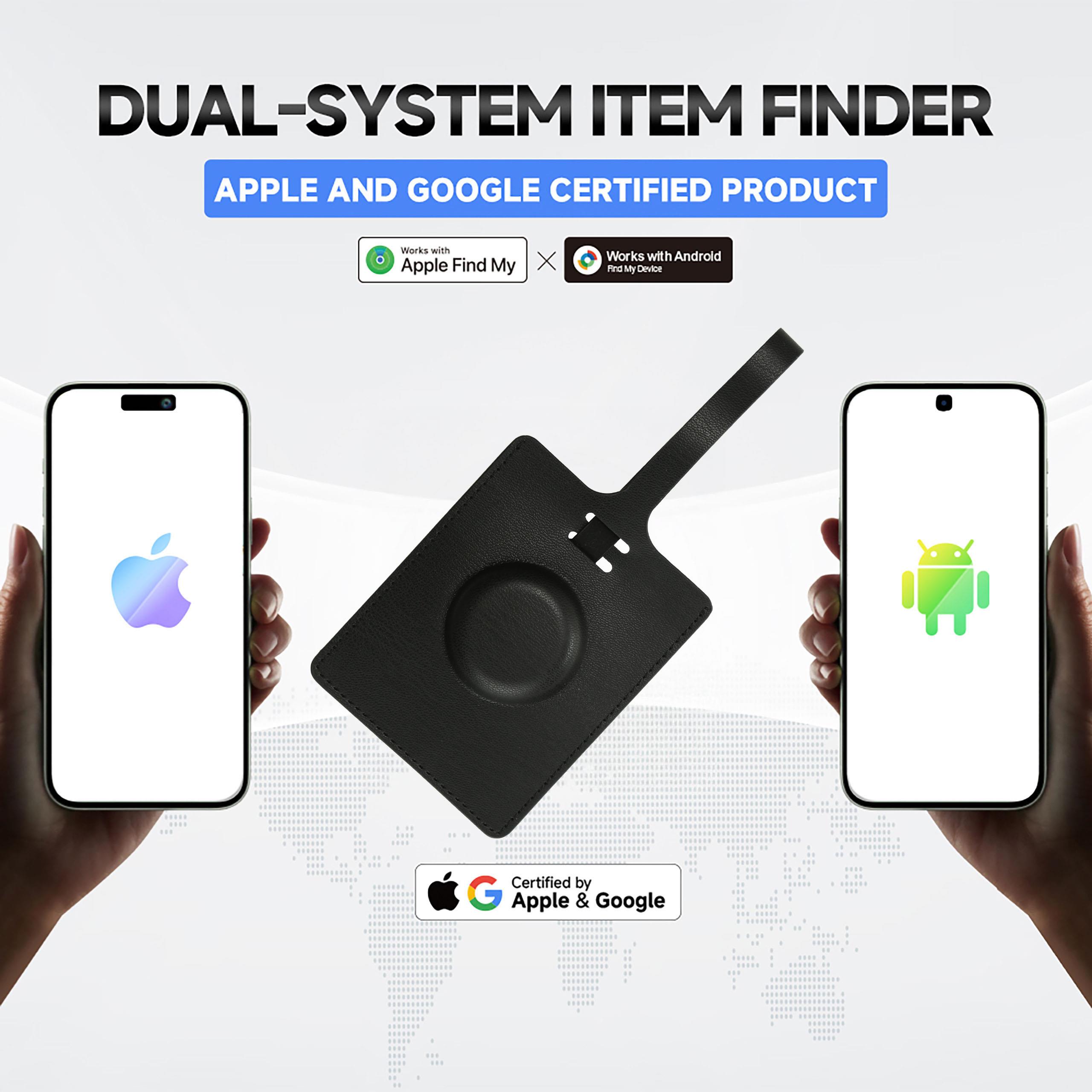 Kofferanhänger DualTag Tracker Apple und Google Android
