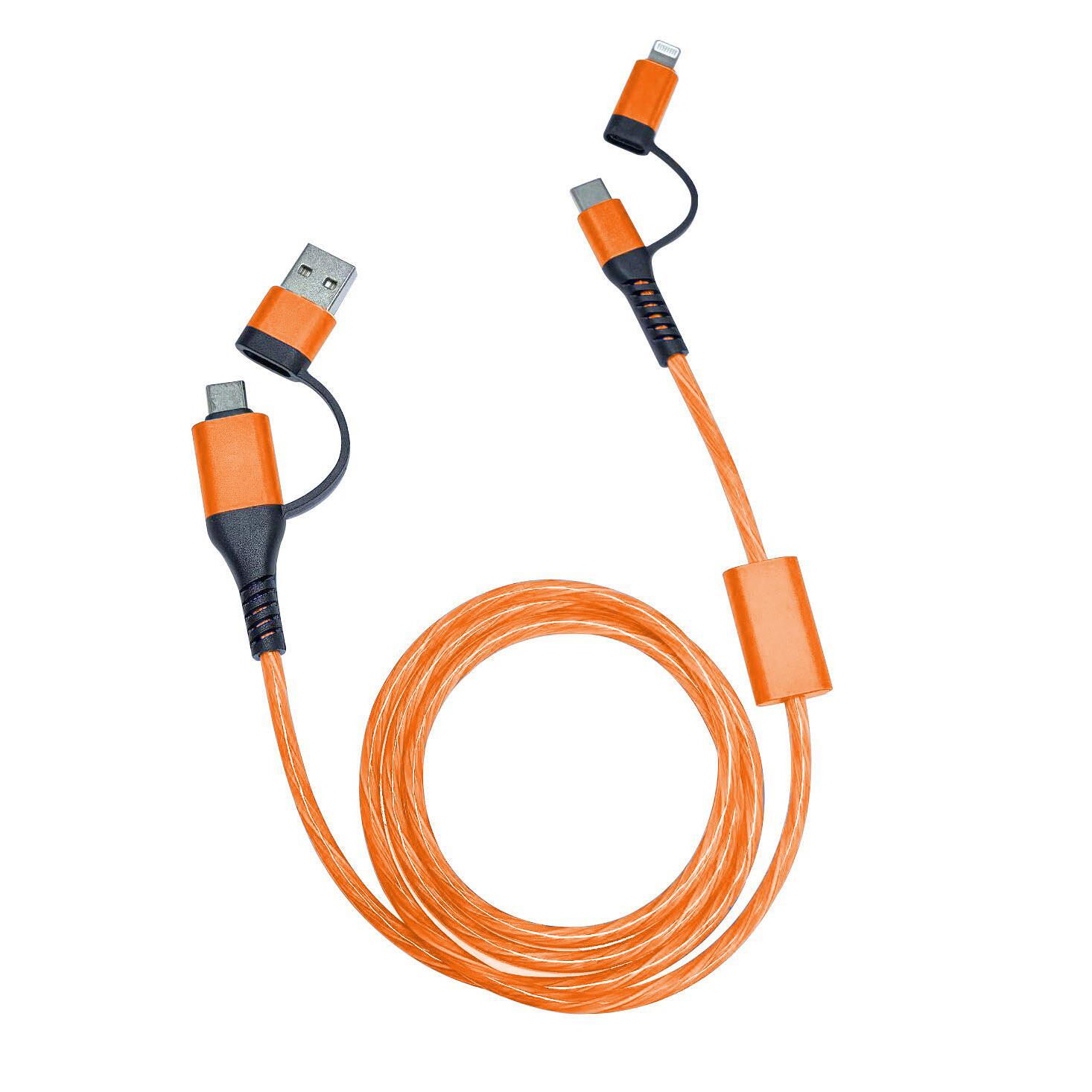 Orange mit LED orange