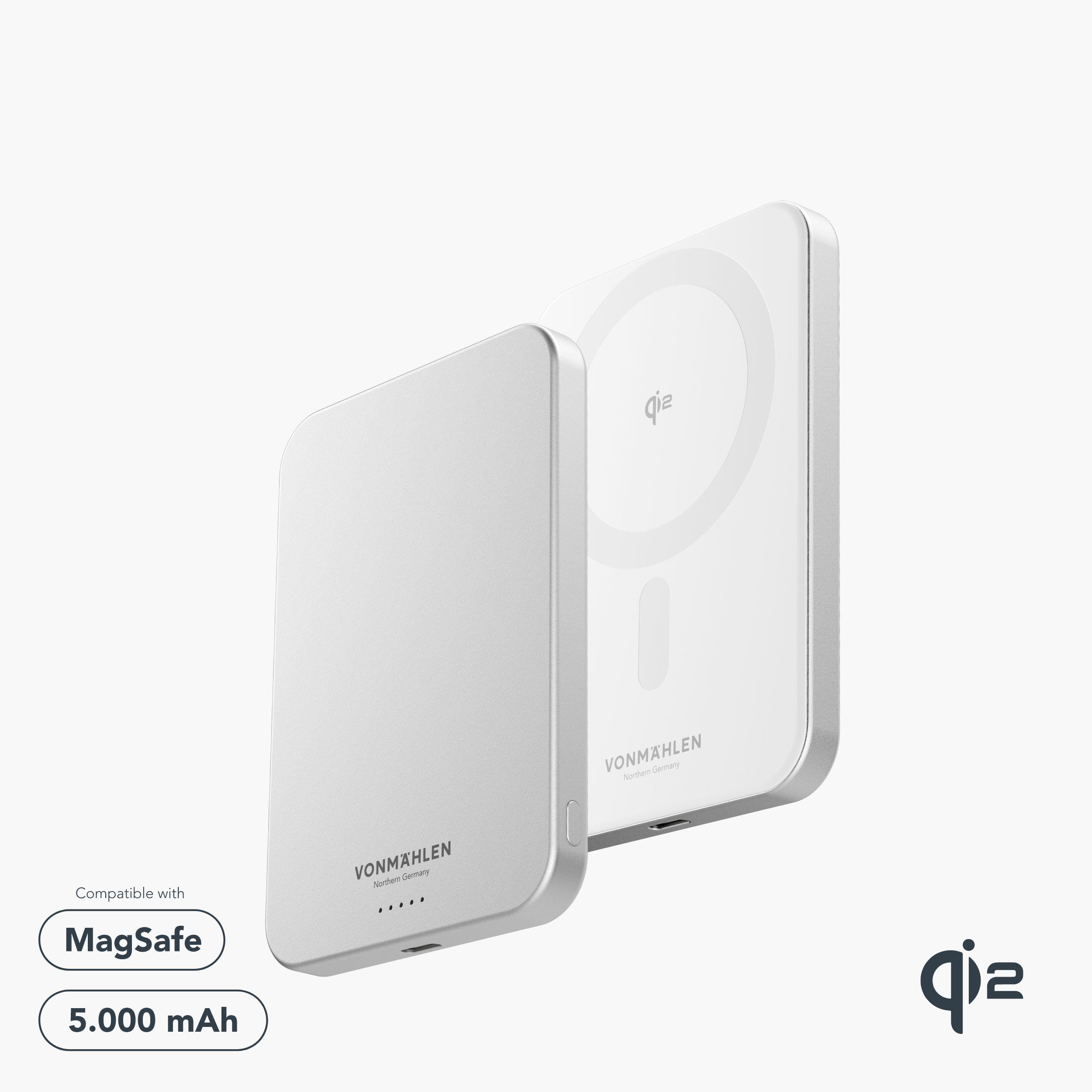 Evergreen Mag 5000 - Die magnetische Powerbank - Weiß