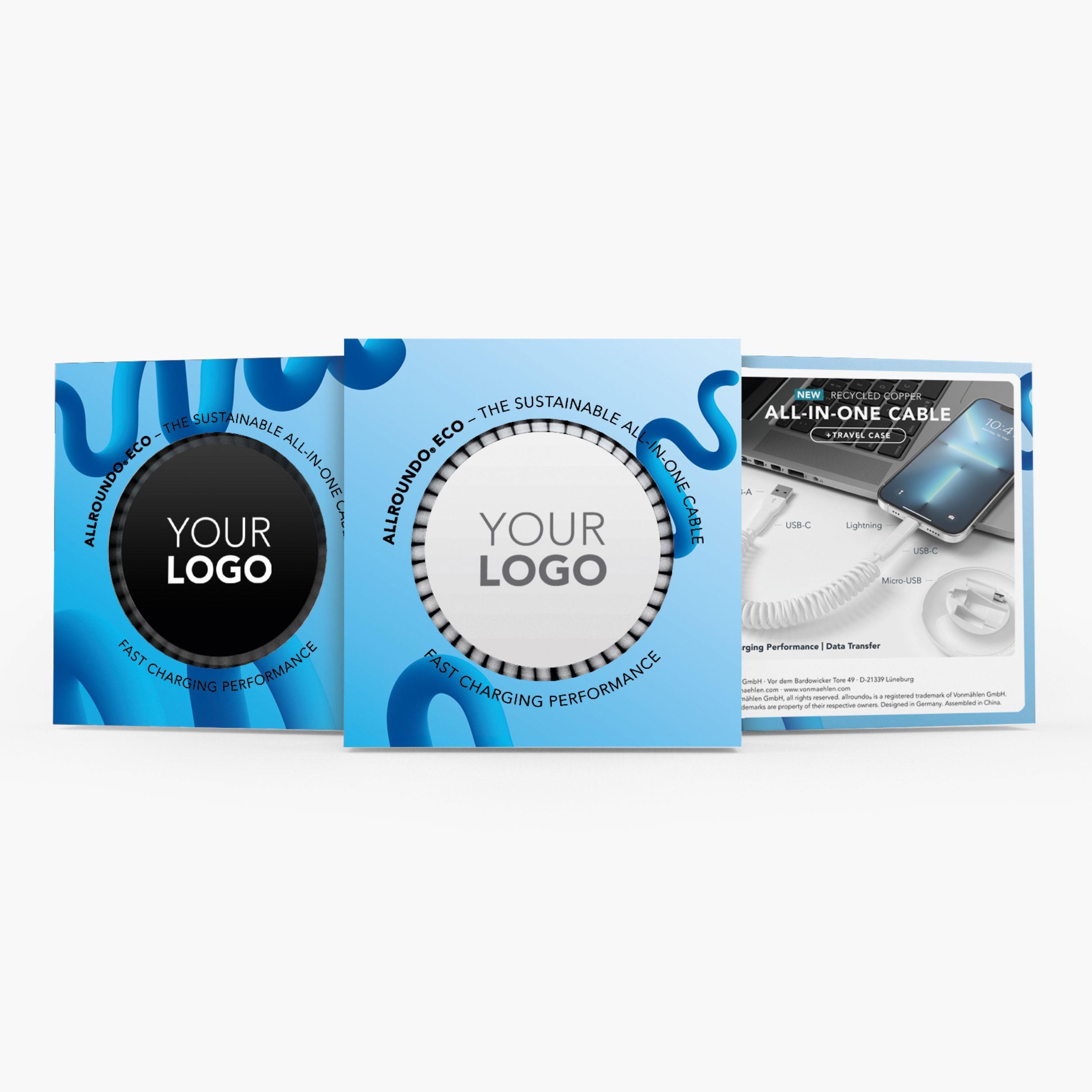 allroundo® eco - Individuelle Pantone Unterschale - Inklusive FSC-zertifizierter Pappverpackung im individuellen Design