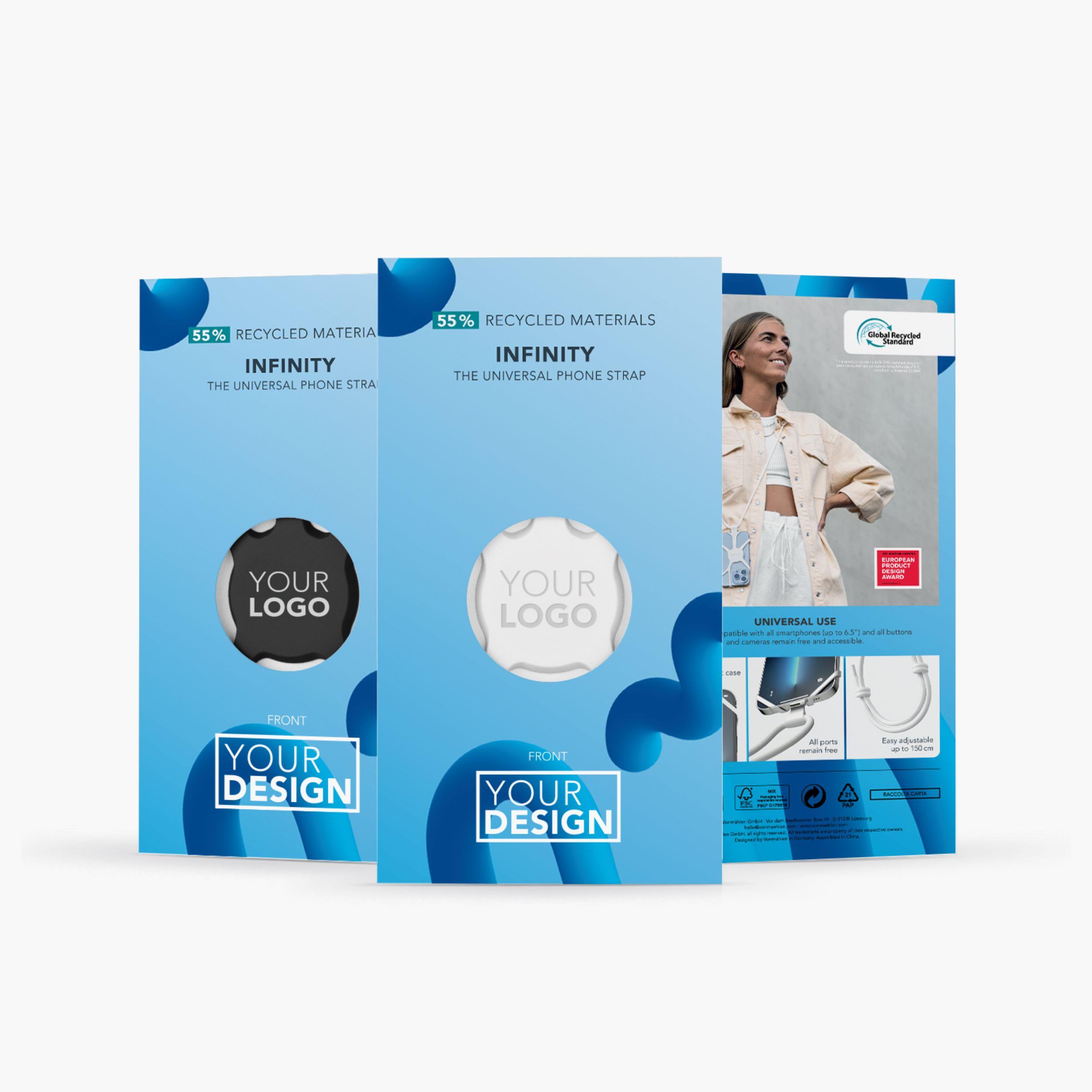 Infinity - Individuelle Pantone - Inklusive FSC-zertifizierter Pappverpackung im individuellen Design