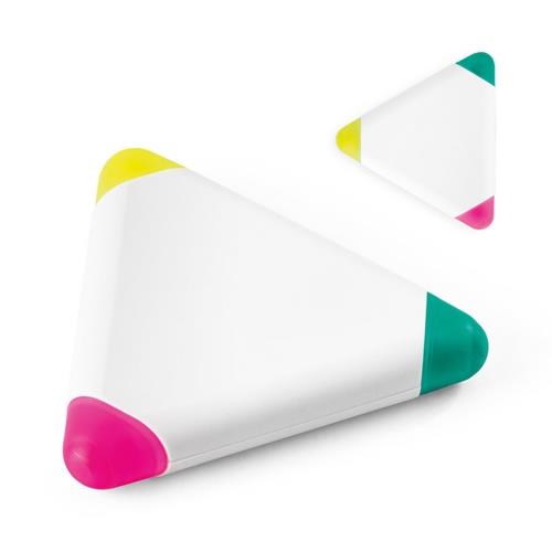 TRIAN. Textmarker aus PP, mit 3 Farben