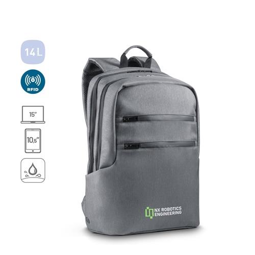 BROOKLYN. Wasserdichter Laptop-Rucksack 15´´ aus 2Tone-Nylon
