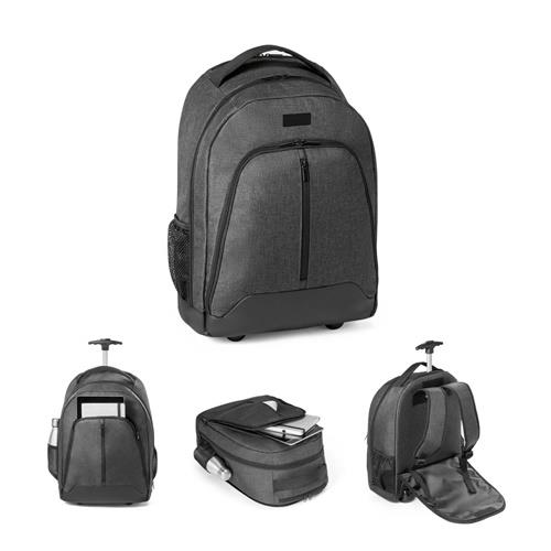 EINDHOVEN. Trolley-Rucksack für Laptop 15.6´´ aus 600D Polyester