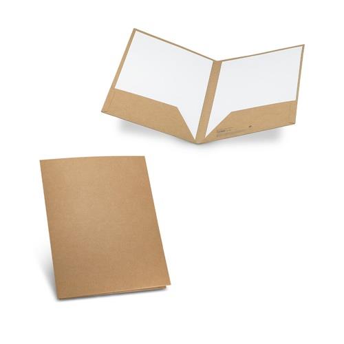 PUZO. Mappe aus 100 % Recyclingpapier A4 (400 g/m²)