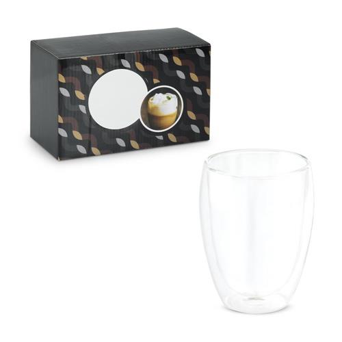 MACHIATO DUO. Set aus 2 Borosilikatglas bechern